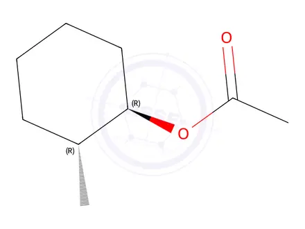 Chemical structure of 1α-Acetoxy-2α-methylcyclohexane