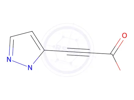 Chemical structure of 3-(1-Methyl-1h-pyrazol-5-yl)prop-2-ynoic acid