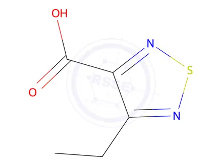 Chemical structure of 4-Ethyl-1,2,5-thiadiazole-3-carboxylic acid