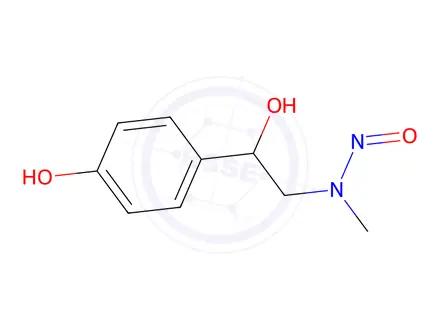 Chemical structure of N-Nitroso Synephrine