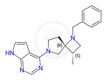 Chemical structure of DELGOCITINIB IMPURITY 8