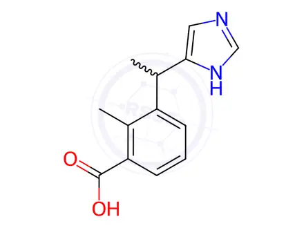 Chemical structure of 3-Carboxy-dexmedetomidine