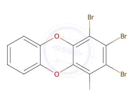Chemical structure of 1,2,3,4-Tetrabromodibenzo-p-dioxin