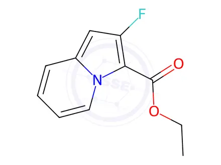 Chemical structure of 2-Fluoroethyl indolizine-3-carboxylate