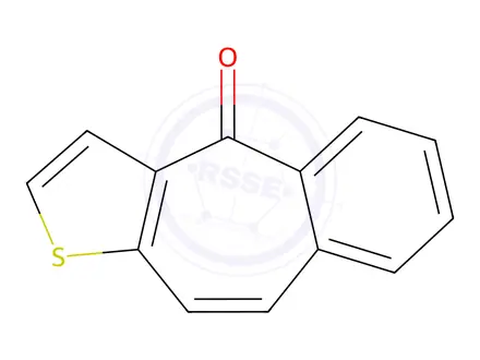 Chemical structure of 4H-benzo[4,5]cyclohepta[1,2-b]thiophen-4-one