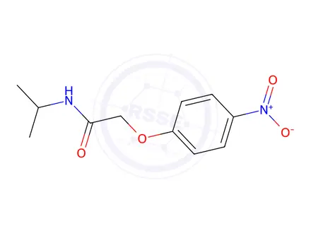 Chemical structure of N-isopropyl-2-(4-nitrophenoxy)acetamide