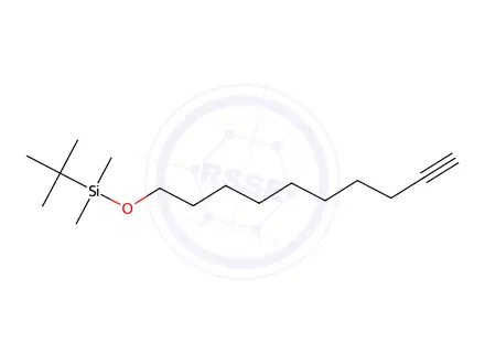 Chemical structure of tert-Butyl(dec-9-yn-1-yloxy)dimethylsilane