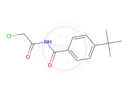 Chemical structure of 4-(Tert-butyl)-N-(2-chloroacetyl)benzamide