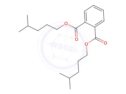 Chemical structure of Diisohexyl phthalate in n-hexane