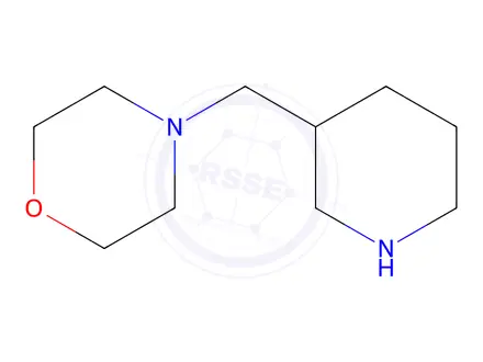 Chemical structure of 4-[(3R)-piperidin-3-ylmethyl]morpholine