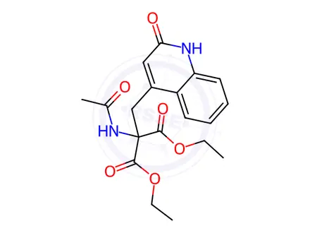 Chemical structure of Rebamipide Impurity 77