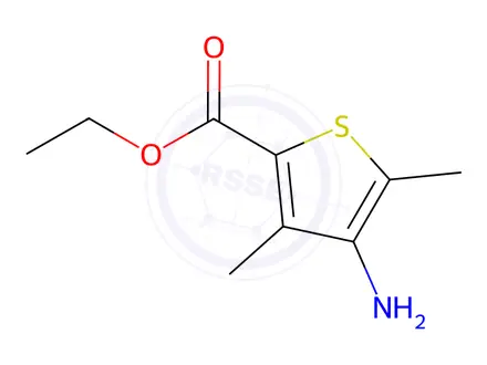 Chemical structure of Ethyl 4-amino-3,5-dimethylthiophene-2-carboxylate