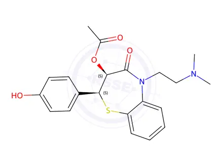Chemical structure of Diltiazem EP Impurity C