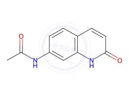Chemical structure of N-(2-Oxo-1,2-dihydroquinolin-7-yl)acetamide