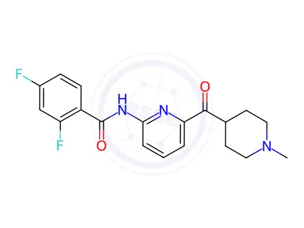 Chemical structure of Lasmiditan Impurity 145