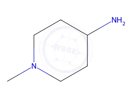 Chemical structure of 4-Amino-1-methyl-piperidine dihydrochloride 13C,D3