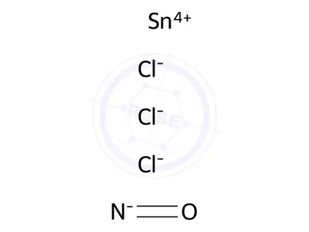 Chemical structure of dinitrosyl hexachlorostannate(2-)