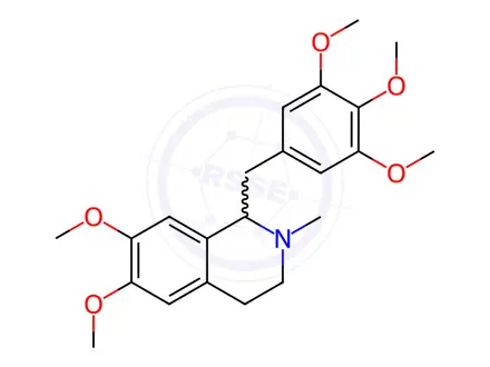 Chemical structure of 5'-Methoxylaudanosine