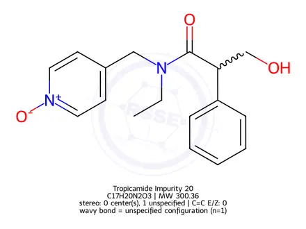 Chemical structure of Tropicamide Impurity 64
