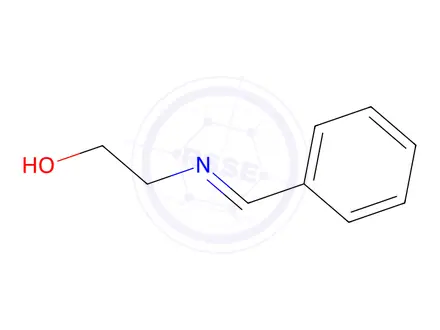 Chemical structure of 2-(Benzylideneamino)ethan-1-ol