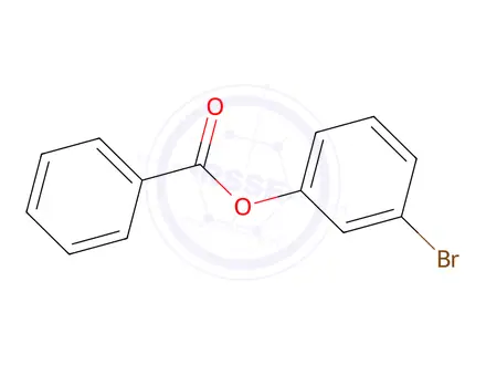 Chemical structure of 3-Bromophenyl benzoate