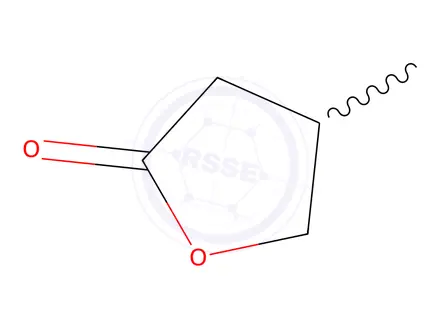 Chemical structure of 3-Methylbutyrolactone