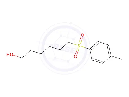 Chemical structure of 1-Hexanol, 6-[(4-methylphenyl)sulfonyl]-