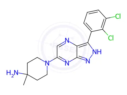 Chemical structure of IACS-13909