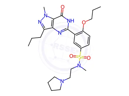 Chemical structure of Udenafil Impurity 10