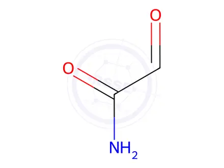 Chemical structure of Glyoxamide