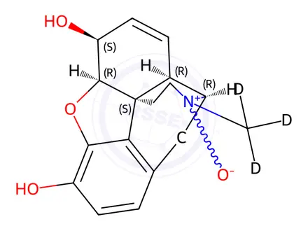 Chemical structure of Morphine-d3 N-Oxide