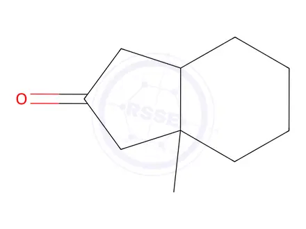 Chemical structure of Rel-(3aR,7aS)-3a-methyloctahydro-2H-inden-2-one