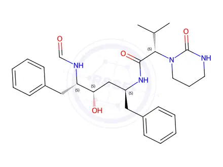 Chemical structure of Lopinavir EP Impurity B