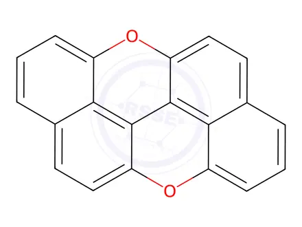 Chemical structure of Xantheno[2,1,9,8-klmna]xanthene