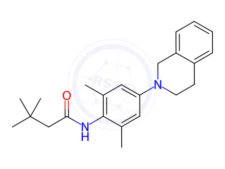 Chemical structure of Azetukalner Impurity 21