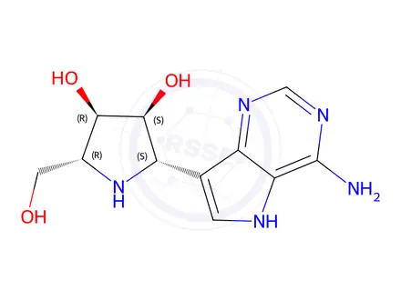 Chemical structure of Galidesivir