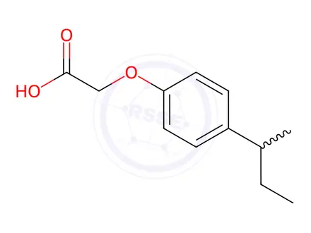 Chemical structure of 2-[4-(sec-Butyl)phenoxy]acetic acid