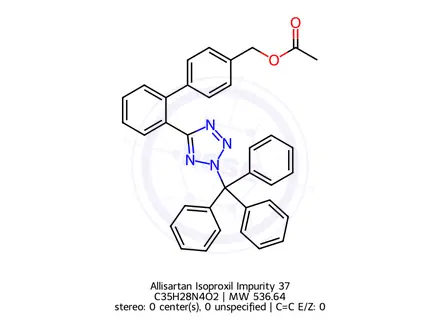 Chemical structure of Allisartan Isoproxil Impurity 106