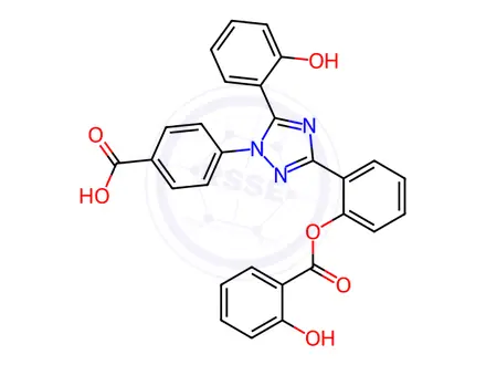 Chemical structure of Deferasirox Salicyloyl Ester