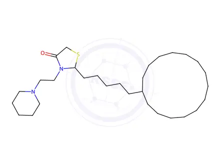 Chemical structure of Benzene, 1-(4,4-difluoro-1-cyclohexen-1-yl)-2-fluoro-