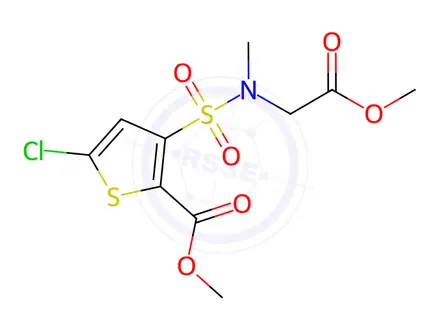 Chemical structure of Lornoxicam Impurity 153