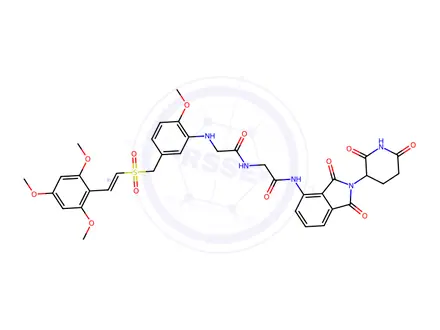 Chemical structure of PROTAC B-Raf degrader 1