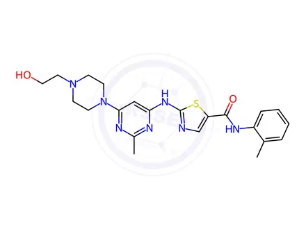 Chemical structure of Deschloro Dasatinib