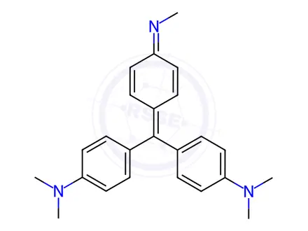 Chemical structure of Methyl Violet (Technical Grade)