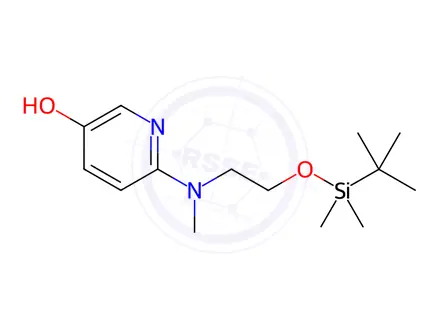 Chemical structure of 6-[[2-(Tert-Butyldimethylsilyloxy)ethyl]methylamino]pyridin-3-ol