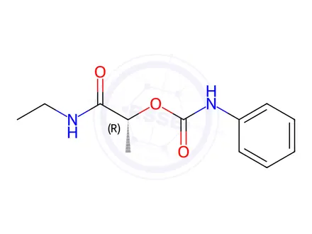 Chemical structure of Carbetamide