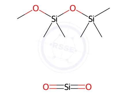 Chemical structure of Simethicone