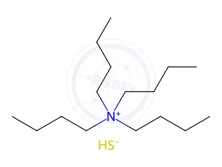 Chemical structure of Tetrabutylammonium Hydrogen Sulfide