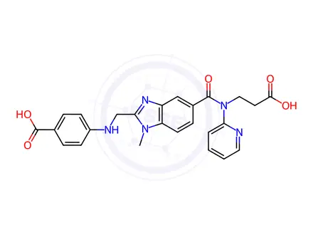 Chemical structure of Dabigatran Impurity 89