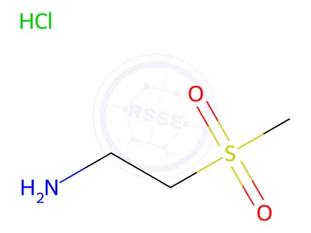 Chemical structure of 2-(Methylsulfonyl)ethan-1-amine Hydrochloride